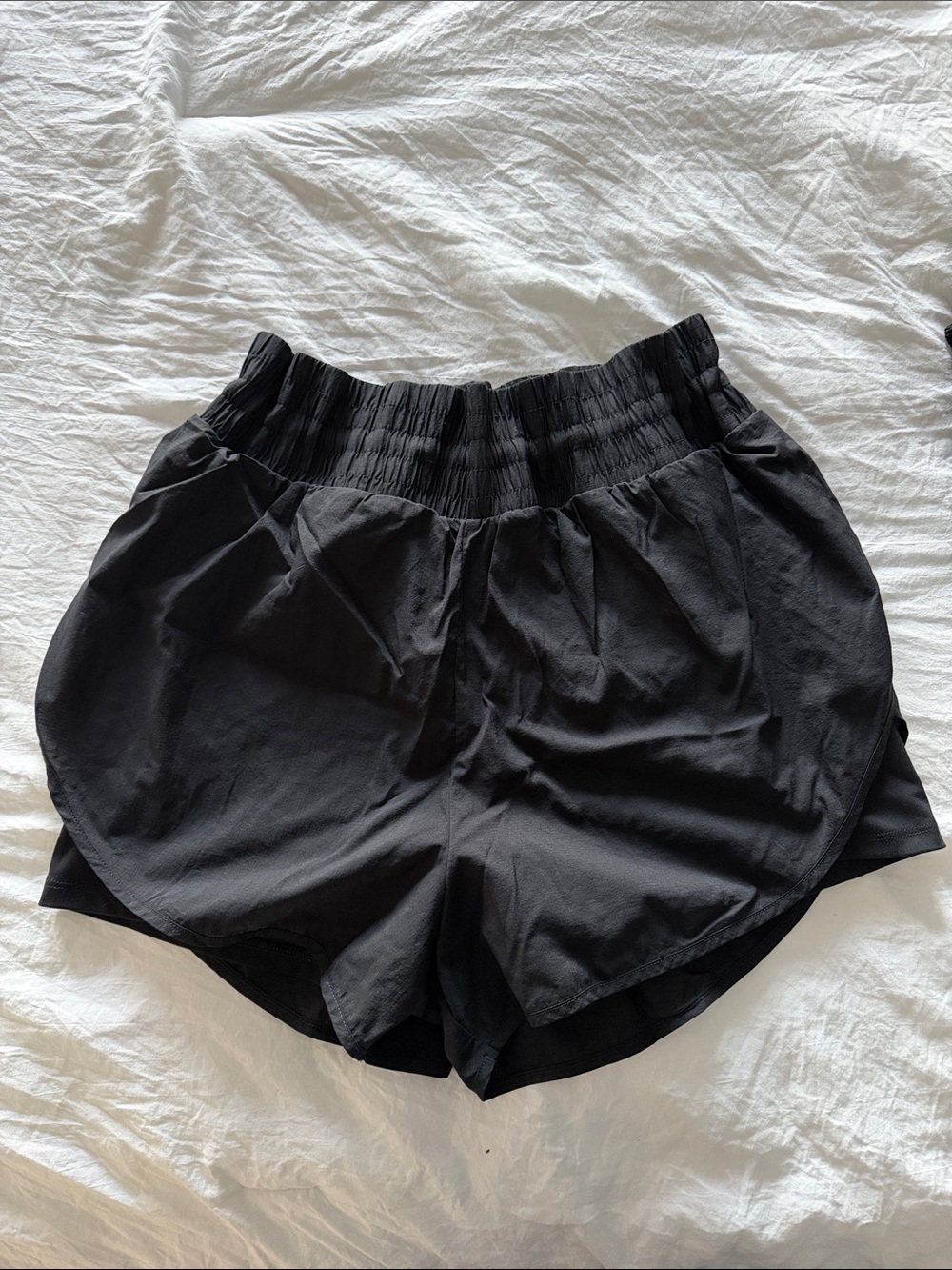 all in motion Black Women's Athletic Shorts with Elastic Waist